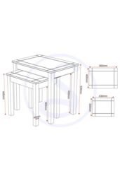 Seconique Panama Nest of 2 Tables in Natural - thumbnail 5