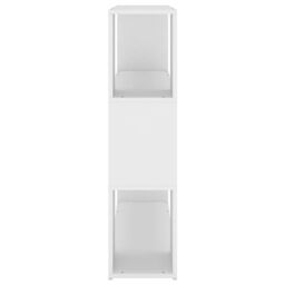 Berkfield Home Book Cabinet Room Divider White 100x24x94 cm - Size: 100 x 24 x 94 cm - thumbnail 6