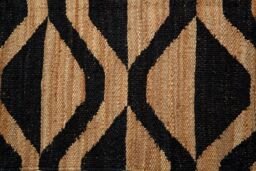 Orsina Bosie Small Hemp Rug in Brown - Size: 100 cm diameter - thumbnail 3