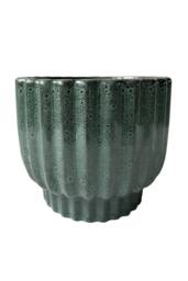 KDMD Green Hortus Barcelos Pot 18.5 x 16cm - Size: 18.5 x 16 cm