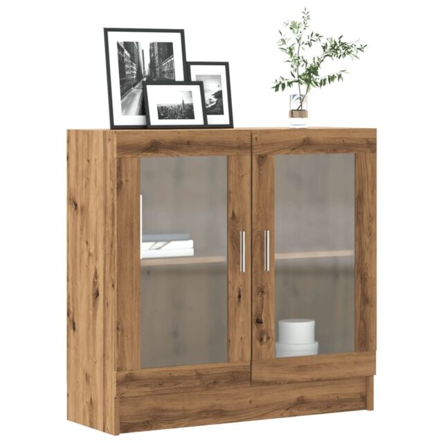 Berkfield Home Book Cabinet Artisan Oak 82.5x30.5x80 cm Engineered Wood in Brown - image 1