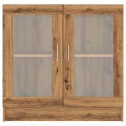 Berkfield Home Book Cabinet Artisan Oak 82.5x30.5x80 cm Engineered Wood in Brown - thumbnail 5