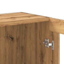 Berkfield Home Book Cabinet Artisan Oak 82.5x30.5x80 cm Engineered Wood in Brown - thumbnail 9