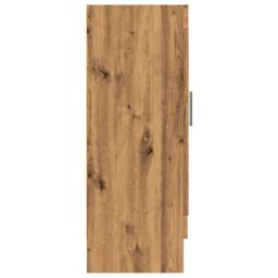 Berkfield Home Book Cabinet Artisan Oak 82.5x30.5x80 cm Engineered Wood in Brown - thumbnail 6