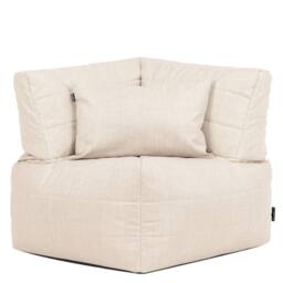 icon Noa Bean Bag Corner, Outdoor Woven Natural - thumbnail 3