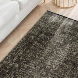 THE RUGS Brilliance Prisma Short Pile Rug & Runner Modern Velour Area Rug in Dark Olive - Size: 80 cm x 150 cm - thumbnail 9