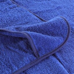 Berkfield Home Beach Towels 4 pcs Royal Blue 60x135 cm Fabric 400 GSM - thumbnail 6