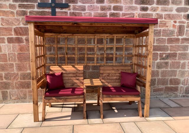 Charles Taylor Trading Grand Henley Twin Arbour Burgundy in Brown - image 1