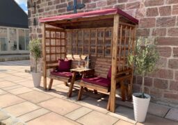 Charles Taylor Trading Grand Henley Twin Arbour Burgundy in Brown - thumbnail 2