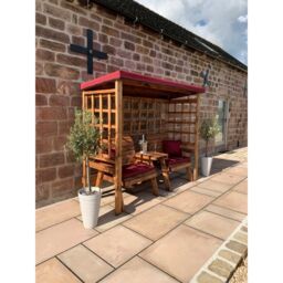 Charles Taylor Trading Grand Henley Twin Arbour Burgundy in Brown - thumbnail 5