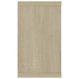 Berkfield Home Wall Cube Shelf 2 pcs Sonoma Oak 80x15x26.5 cm Engineered Wood in Light Tan - thumbnail 8