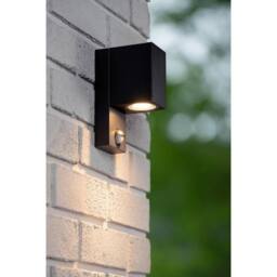 Netlighting Lucide ZARO IR Wall spotlight Outdoor 1xGU10 IP65 Black - thumbnail 3
