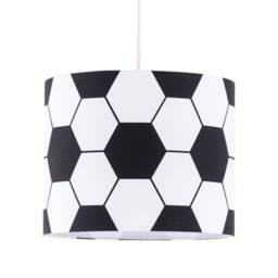 First Choice Lighting Footie - Black & White Football Pendant Shade - thumbnail 1