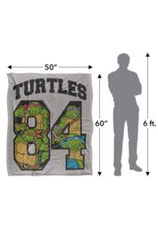 Teenage Mutant Ninja Turtles TMNT 84 Silky Touch Super Soft Throw Blanket 152 X 127 cm in White - thumbnail 5