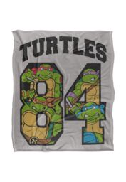 Teenage Mutant Ninja Turtles TMNT 84 Silky Touch Super Soft Throw Blanket 152 X 127 cm in White - thumbnail 1