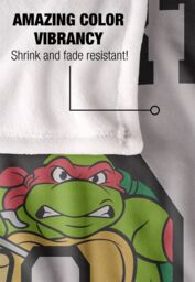 Teenage Mutant Ninja Turtles TMNT 84 Silky Touch Super Soft Throw Blanket 152 X 127 cm in White - thumbnail 4
