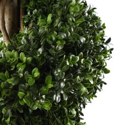 Leaf 120cm Spiral Buxus Artificial Tree UV Resistant Outdoor in Green - thumbnail 2