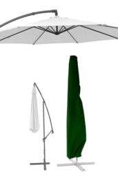 Groundlevel Garden Parasol Protective Cover in Green - thumbnail 2