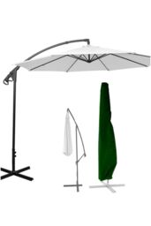 Groundlevel Garden Parasol Protective Cover in Green - thumbnail 1