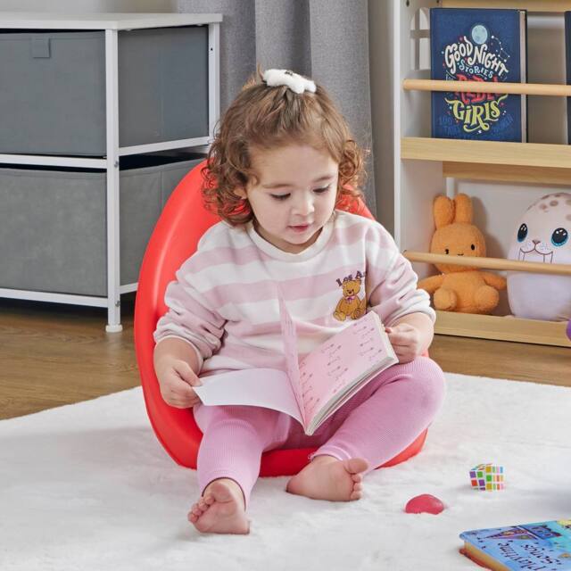 Liberty House Toys Kids Floor Rocking Chair - Red - image 1