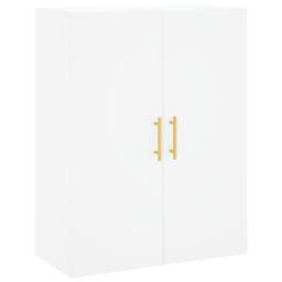 Berkfield Home Wall Mounted Cabinet White 69.5x34x90 cm - thumbnail 1