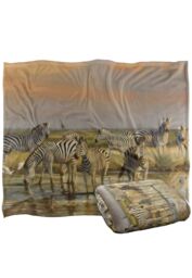 Wild Wings Sundowners 2 Silky Touch Super Soft Throw Blanket 152 X 127 cm in White - thumbnail 2