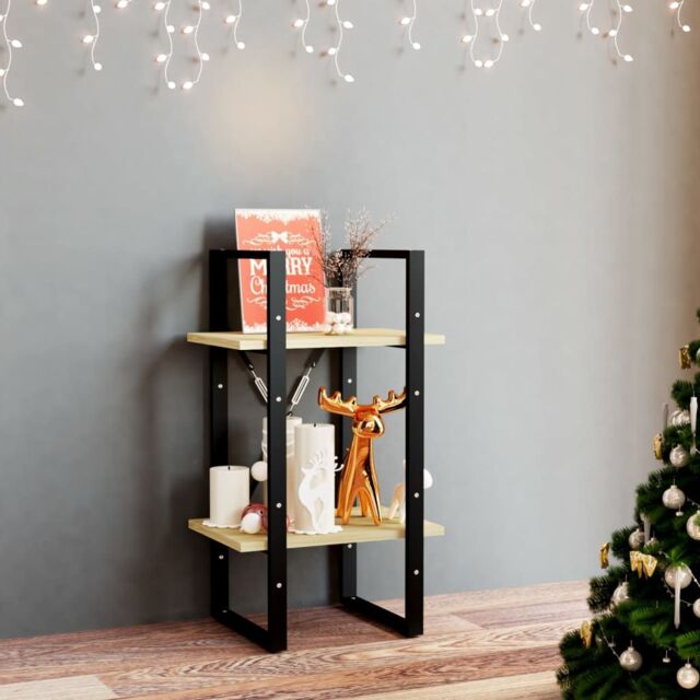 Berkfield Home 2-Tier Book Cabinet 40x30x70 cm Solid Pine Wood in Brown - Size: 40 x 30 x 70 cm - image 1
