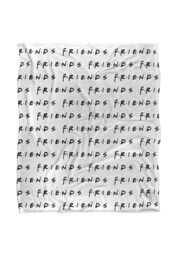 Warner Brothers Friends Silky Touch Super Soft Throw Blanket 152x127cm in White - Size: 152x127 cm - thumbnail 1