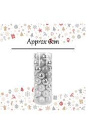 VFM e-Store Christmas Bauble Decoration Hanging Tree Ornament X 40 6cm Champagne in Ivory - thumbnail 2