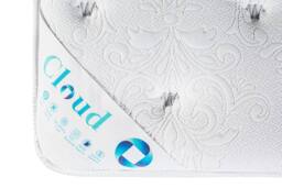 Maxitex Cloud Pocket Sprung Pillow Top Memory Mattress in White - Size: Small Double - thumbnail 6
