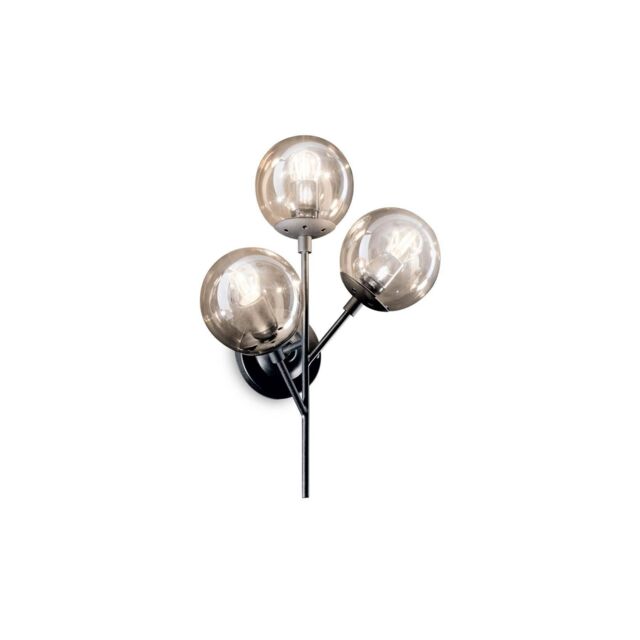 Netlighting Kepler 3 Light Wall Light Black - image 1
