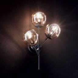 Netlighting Kepler 3 Light Wall Light Black - thumbnail 2