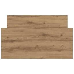 Berkfield Home Durable Bed Frame Frame Artisan Oak 90x190 cm Single Wood in Brown - thumbnail 5