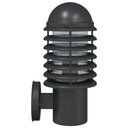 Berkfield Home Outdoor Wall Lights 2pcs Black Stainless Steel - thumbnail 5