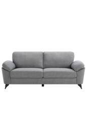 More4Homes Malmo Modern Scandi Style Fabric Living Room 1+3 Seater Sofa Set in Grey - thumbnail 4