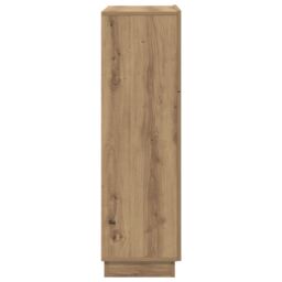 Berkfield Home Artisan Oak Writing Desk Artisan oak Particle board Medium in Brown - thumbnail 6