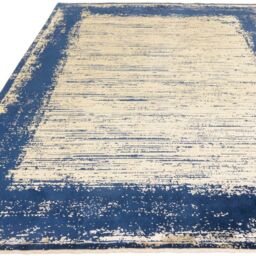 The Rug Shop UK Blue Border Modern Abstract Easy to Clean Area Rug - Size: 200 cm x 290 cm - thumbnail 3