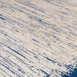 The Rug Shop UK Blue Border Modern Abstract Easy to Clean Area Rug - Size: 200 cm x 290 cm - thumbnail 2