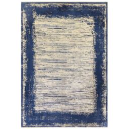 The Rug Shop UK Blue Border Modern Abstract Easy to Clean Area Rug - Size: 200 cm x 290 cm - thumbnail 5