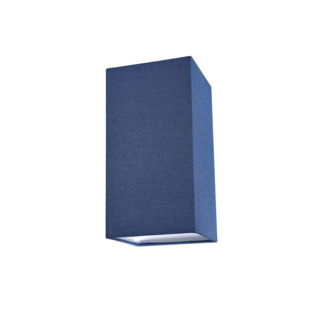 Happy Homewares Contemporary & Stylish Linen Fabric Lamp Shade in Midnight - Size: 12 inches - image 1