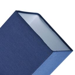 Happy Homewares Contemporary & Stylish Linen Fabric Lamp Shade in Midnight - Size: 12 inches - thumbnail 3