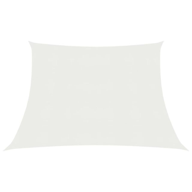 Berkfield Home Sunshade Sail 160 g/m ² White 3/4x3 m HDPE - image 1
