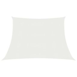Berkfield Home Sunshade Sail 160 g/m ² White 3/4x3 m HDPE - thumbnail 1