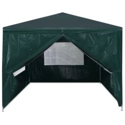 Berkfield Home Party Tent 3x3 m Green - thumbnail 3