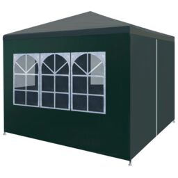 Berkfield Home Party Tent 3x3 m Green - thumbnail 1