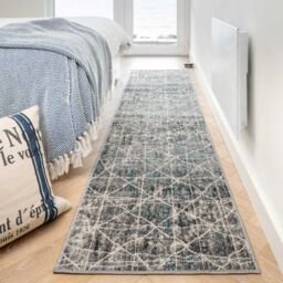 Kukoon Slate Grey Distressed Low Pile Area Rug - Size: 120 cm x 170 cm - thumbnail 5