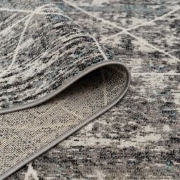 Kukoon Slate Grey Distressed Low Pile Area Rug - Size: 120 cm x 170 cm - thumbnail 6