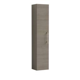 Balterley 300 mm Tall Wall Hung Unit, Solace Oak Finish in Brown - thumbnail 1