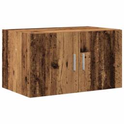 Berkfield Home Wall Cabinet Old Wood 70x42, 5x40 cm Engineered Wood in Brown - thumbnail 1