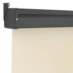 Berkfield Home Stylish Balcony Side Awning 125x250 cm Cream - thumbnail 7